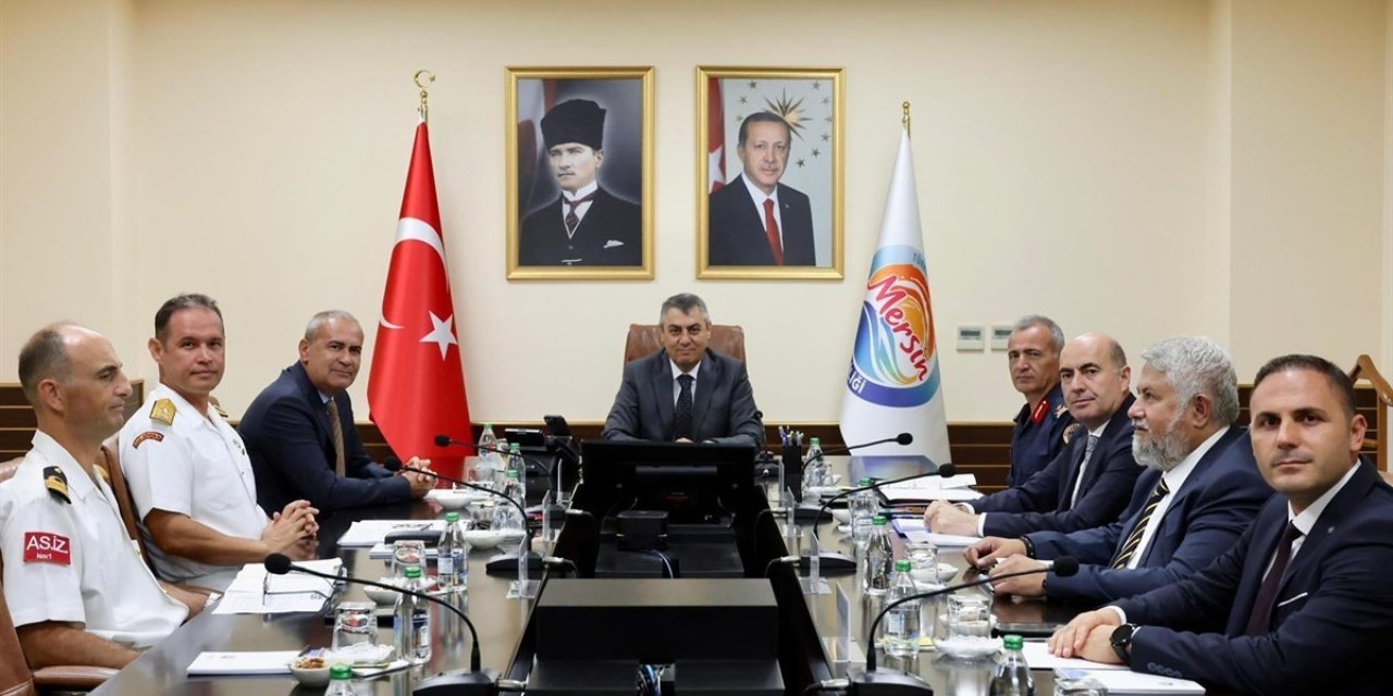 Mersin’de Güvenlik Ve Asayiş Değerlendirme Toplantısı Yapıldı