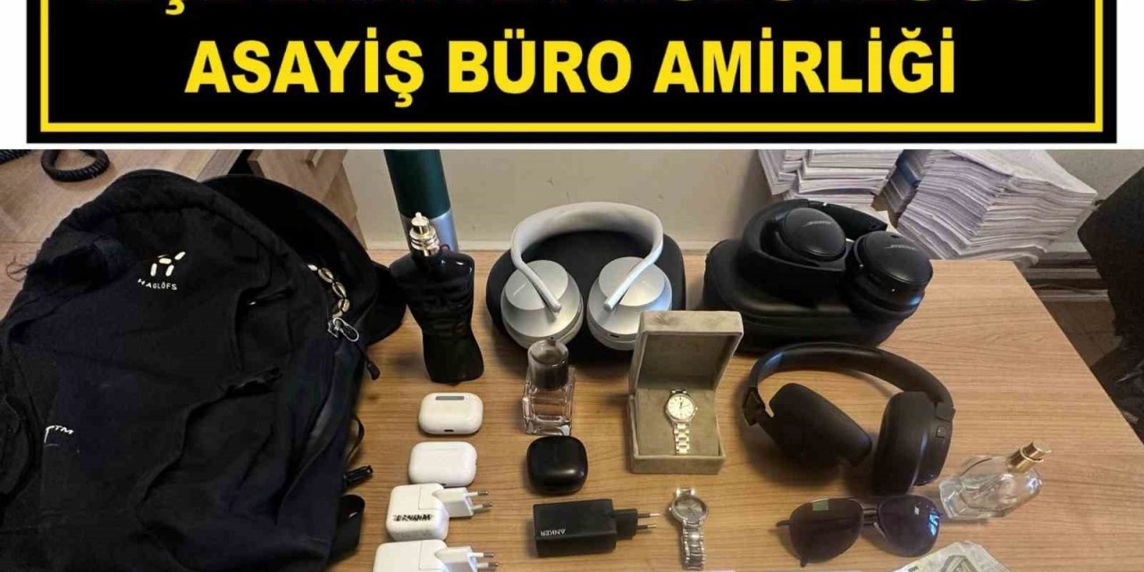 Villadan Hırsızlık Yapan Şüpheli, Çalıntı Eşyalarla Birlikte Alanya’da Yakalandı