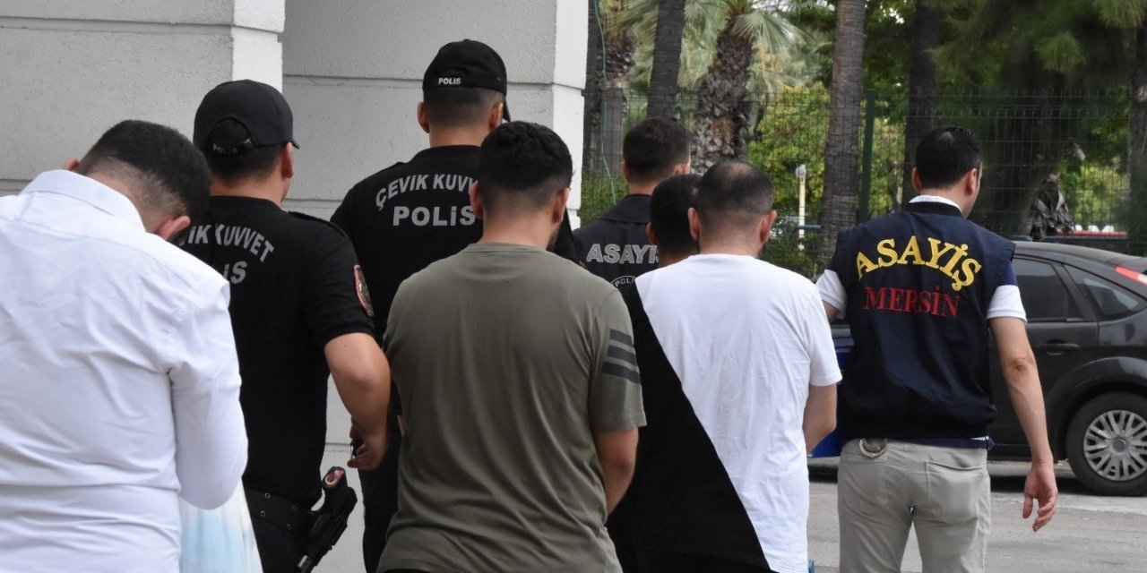 Mersin’de Suç Örgütüne Şafak Operasyonu: 18 Gözaltı