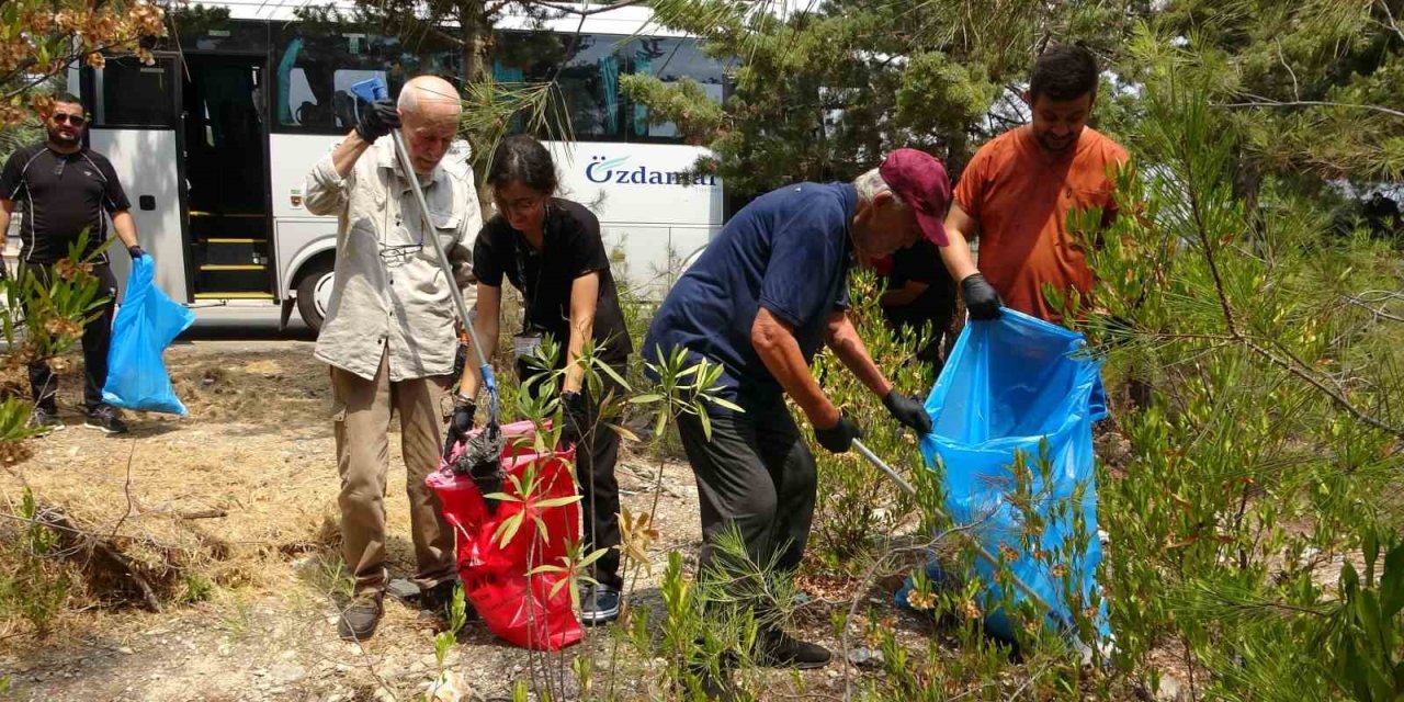Mersin’de Yaşlı Bakım Merkezi Sakinlerinden Orman Yangınlarına Karşı Örnek Davranış