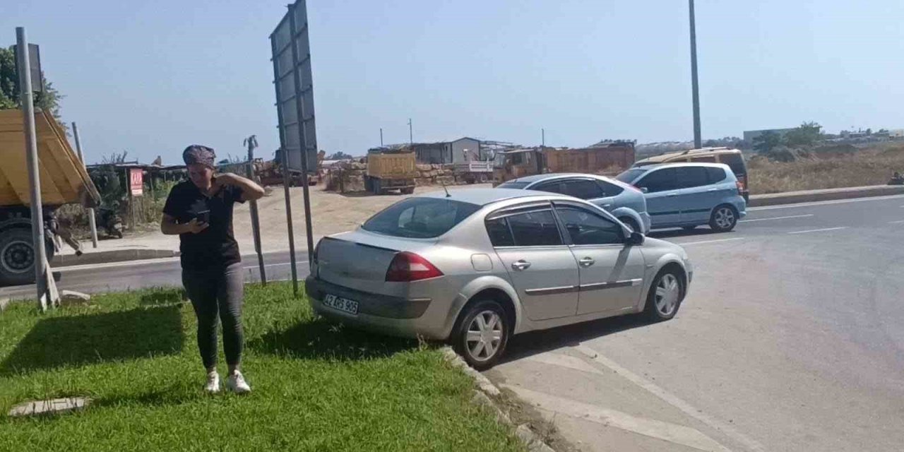 Kaza Yapan Sürücü Hastaneye Gitmeyi Reddetti