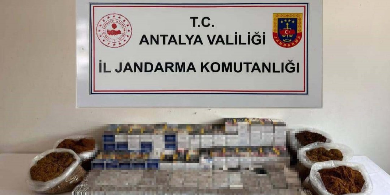 Alanya’da Kaçak Tütün Operasyonunda 40 Bin Makaron Ele Geçirildi