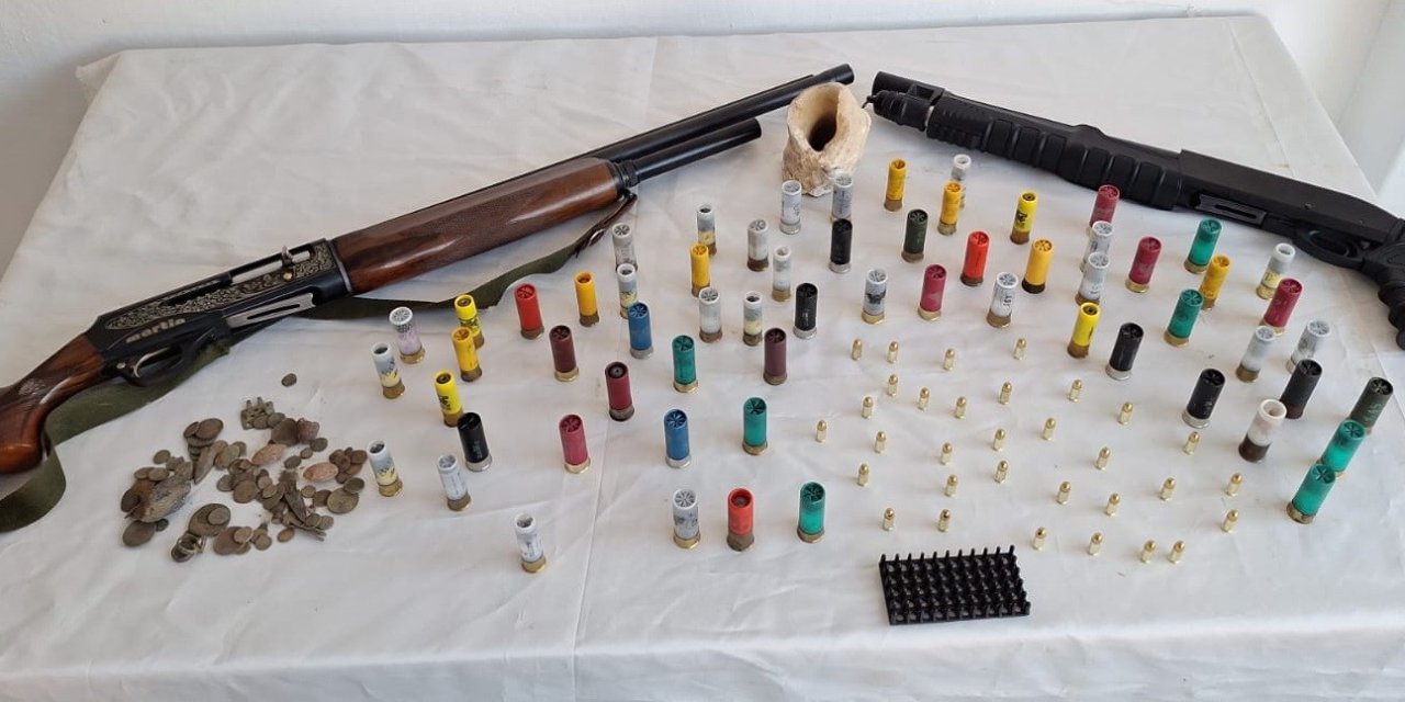 Mersin’de 84 Parça Tarihi Eser Ele Geçirildi