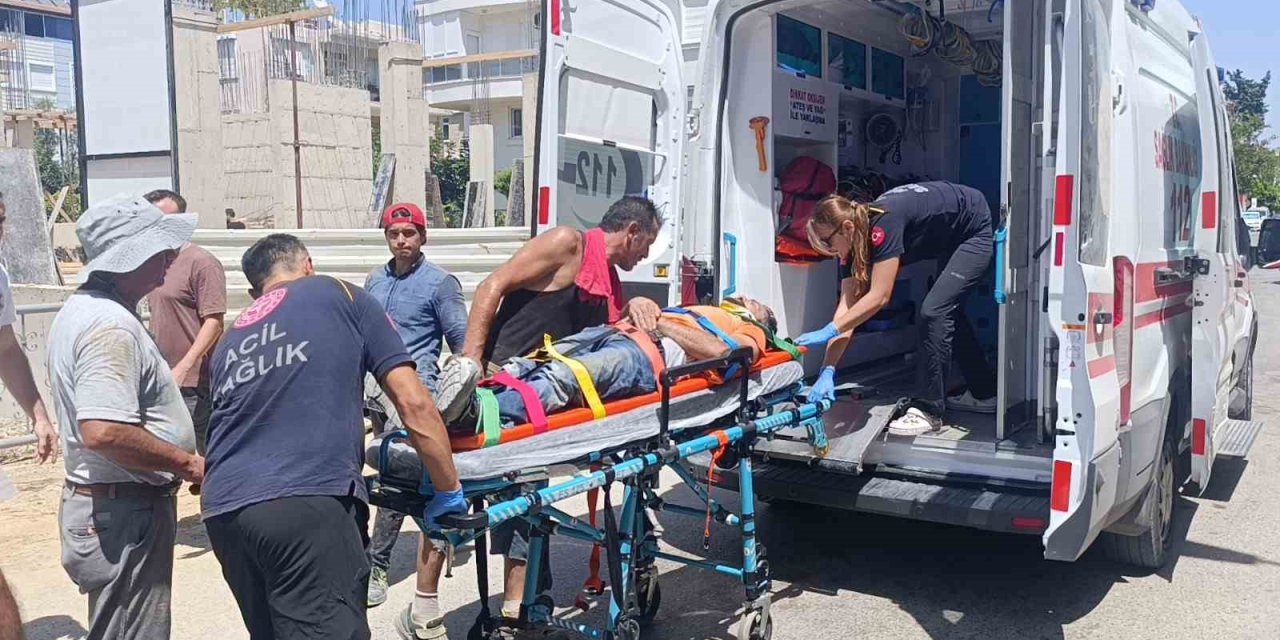 Manavgat’ta İş Kazası: 2 Yaralı