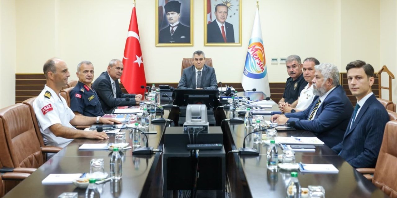 Mersin’de Güvenlik Ve Asayiş Değerlendirme Toplantısı Yapıldı