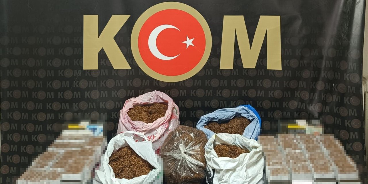 Karaman’da Uyuşturucu, Kaçak Tütün Ve Ruhsatsız Silahlar Ele Geçirildi