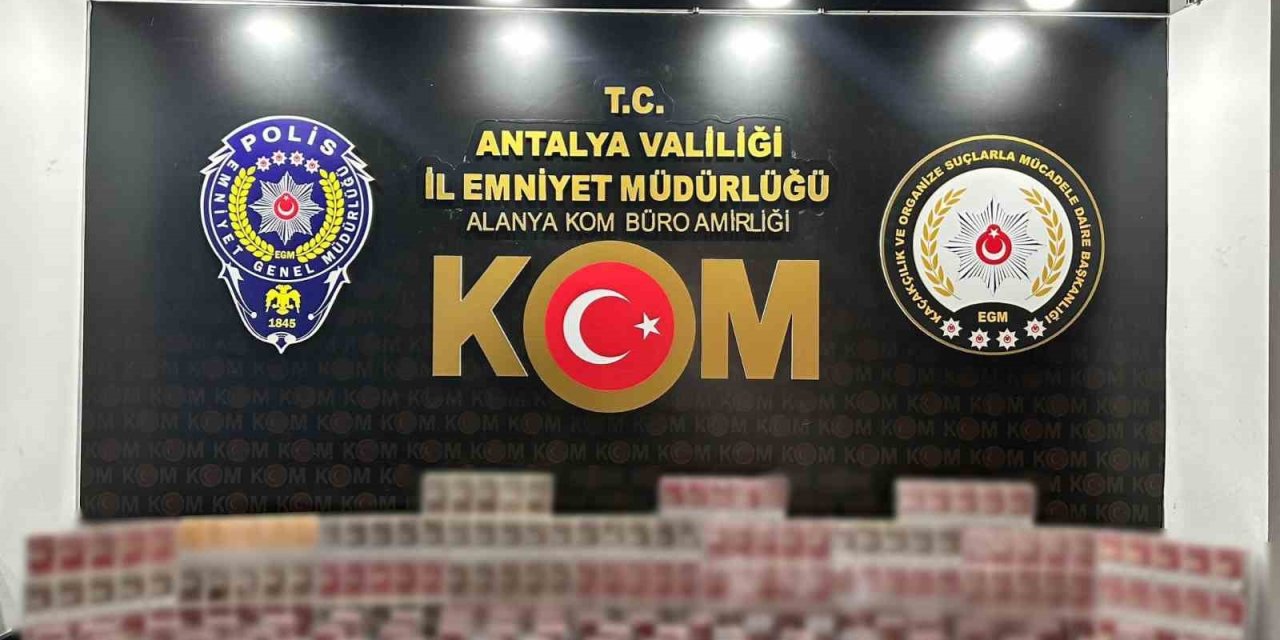 Antalya’da Kom Operasyonlarında 2 Şüpheli Tutuklandı Çok Sayıda Malzeme Ele Geçirildi