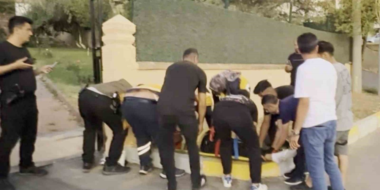 Otomobil, Motosiklete Çarpıp Kaçtı: 1 Yaralı