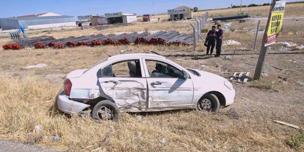 Otomobil Şarampole Düştü: 4 Yaralı