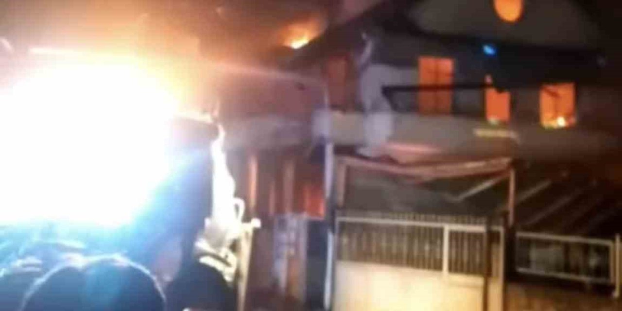 Mersin’de Yayla Evinde Korkutan Yangın