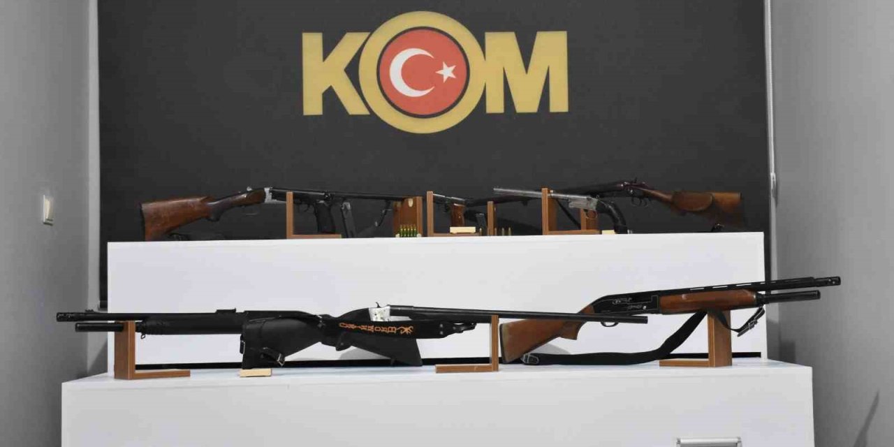 Niğde Ve Nevşehir’de Eş Zamanlı Ruhsatsız Silah Operasyonu: 9 Gözaltı