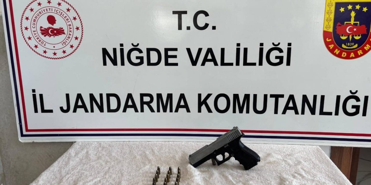 Niğde’de Yasadışı Silah Taşıyan Şahıs Yakalandı