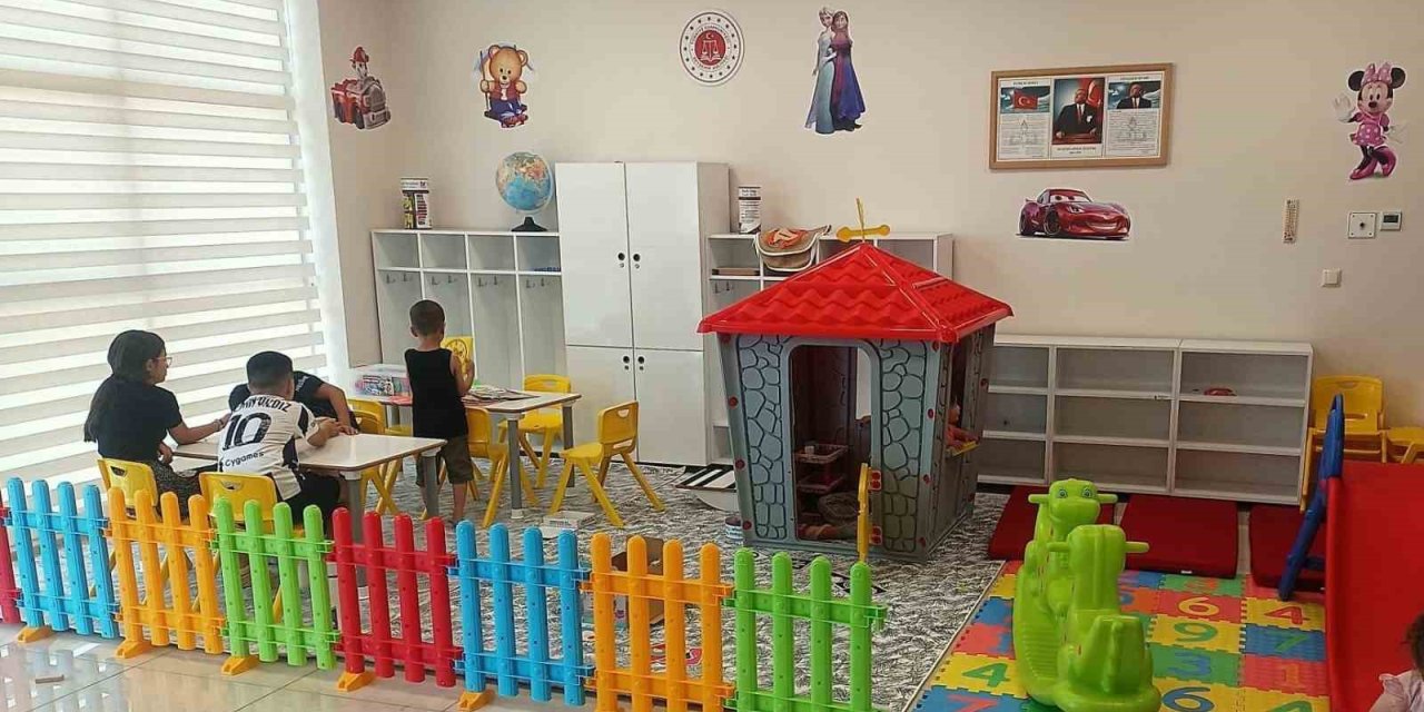 Beyşehir’de Çocuklar Adliye Koridorları Yerine Oyun Alanına