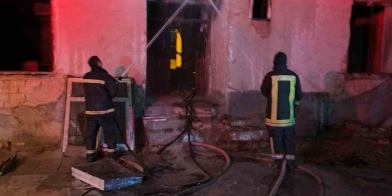 Karapınar’da Müstakil Evde Yangın