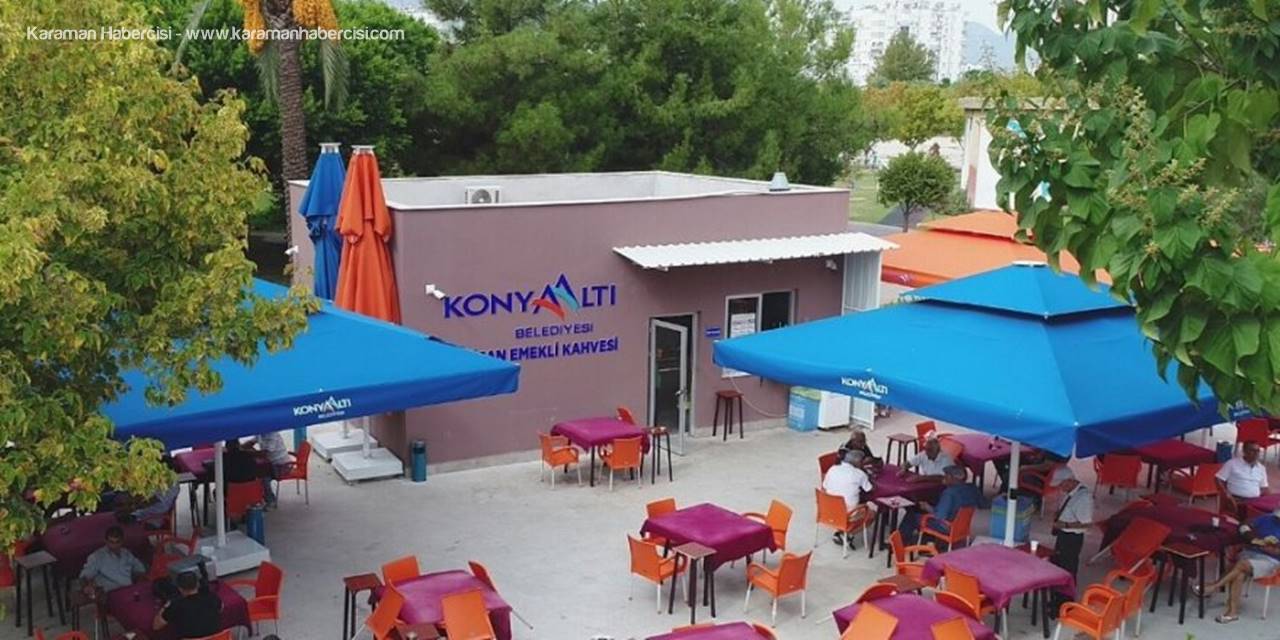 Konyaaltı Belediye Başkanı Semih Esen, Emekli Kahvemiz Hayırlı Olsun