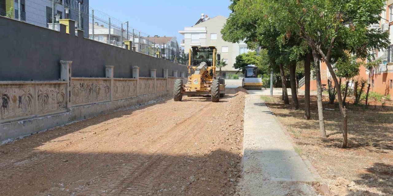 Kepez Toki Gazi Konutlarında Asfalt Hazırlığı Başladı