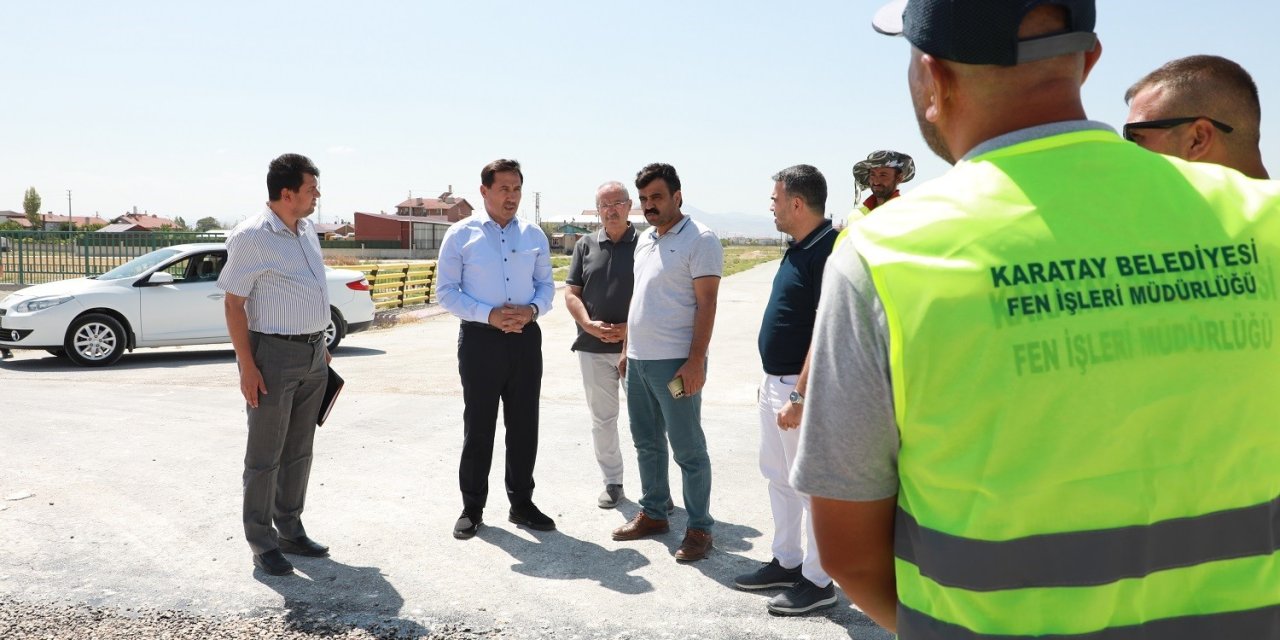 Karatay’da Asfalt Seferberliği