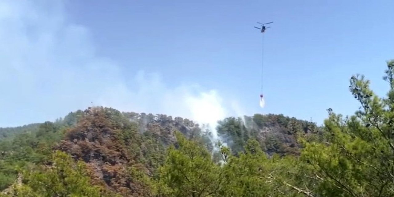 Anamur’daki Orman Yangını Kontrol Altına Alındı