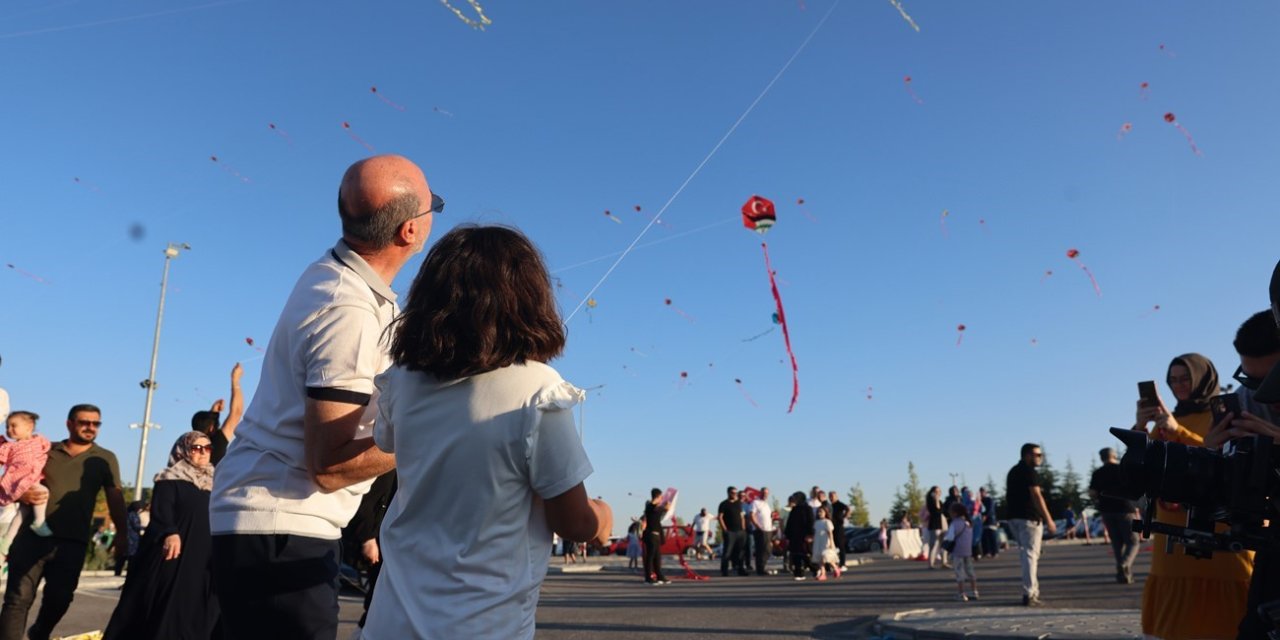 Selçuklu Semaları Uçurtmalarla Şenlendi