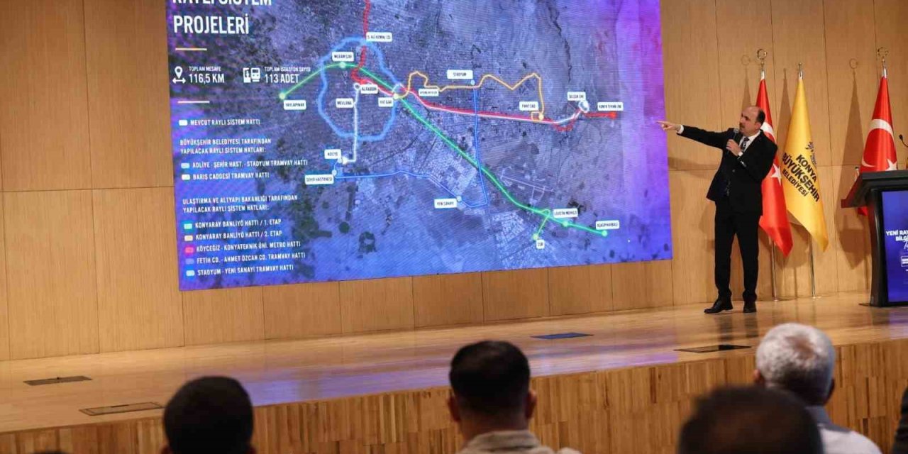 Başkan Altay: "şehrimiz Kuzeyden Güneye, Doğudan Batıya Raylı Sistemlerle Donatılacak"