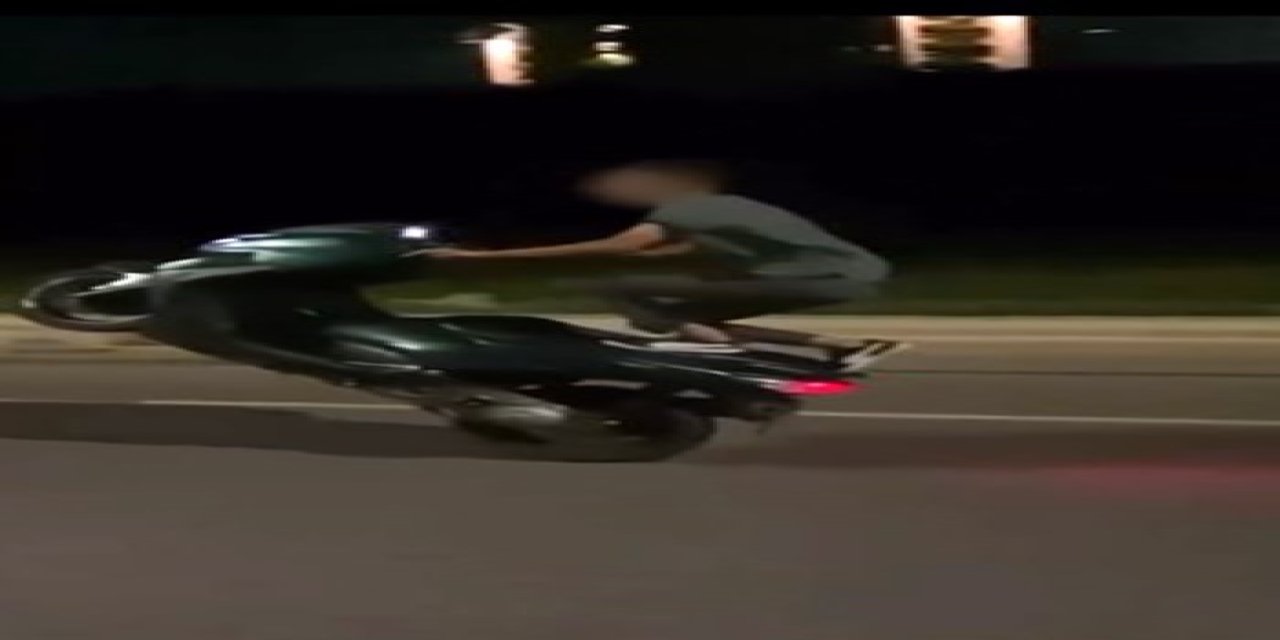 Motosiklet Üzerinde Tehlikeli Harekete 59 Bin Tl Ceza