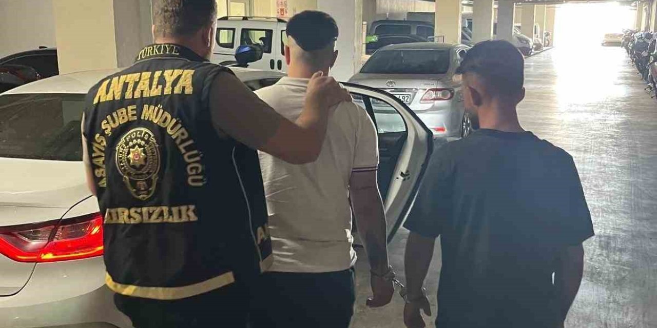 Antalya’da 25 Hırsızlık Olayının 15’i Aydınlatıldı, 32 Şüpheli Yakalandı