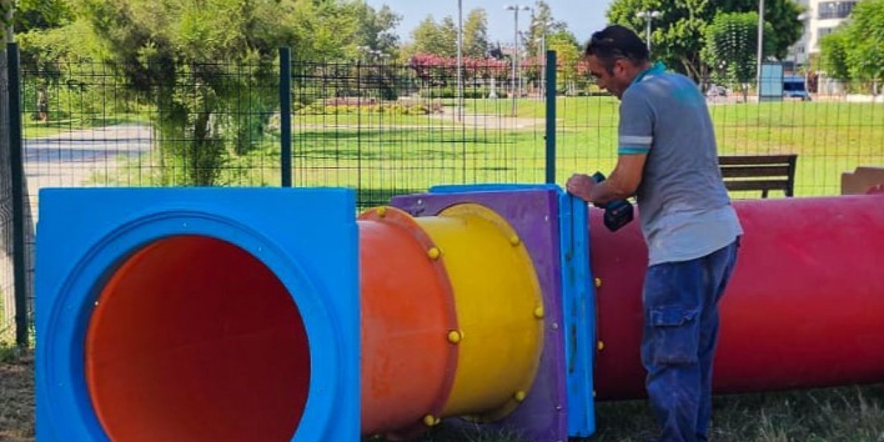 Manavgat Belediyesi Köpek Eğitim Parkına Yeni Parkurlar Ekliyor