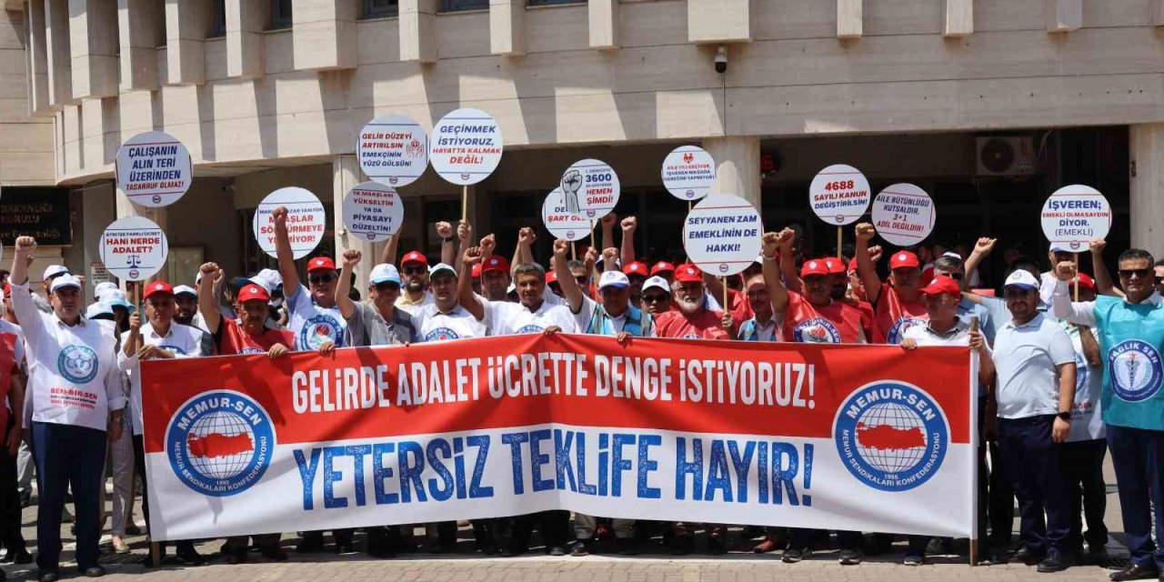 Memur-sen’den Hükümetin Zam Teklifine Protesto