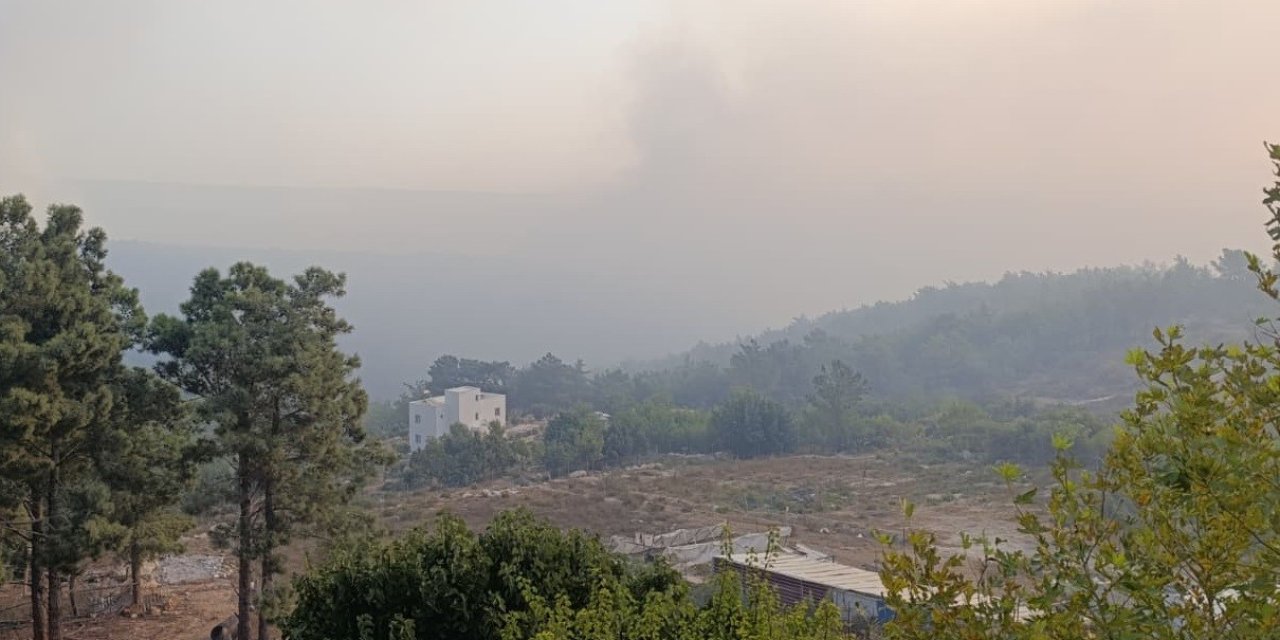 Mersin’deki Orman Yangını 2. Gününde