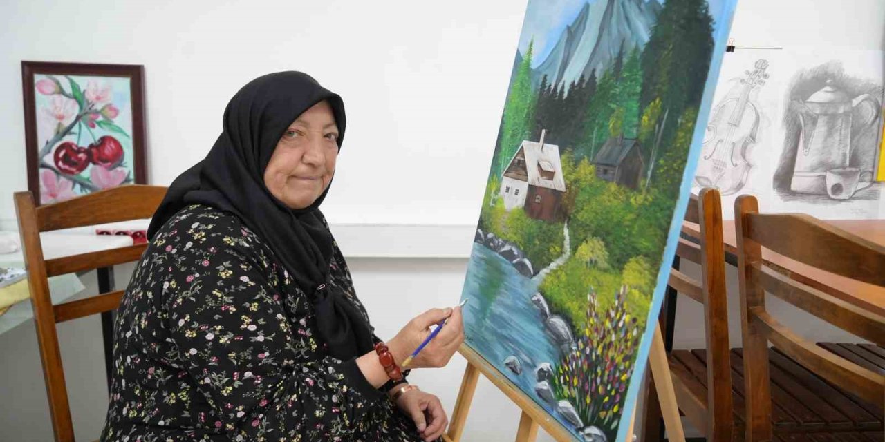 65 Yaşında Resim Yeteneğini Keşfetti