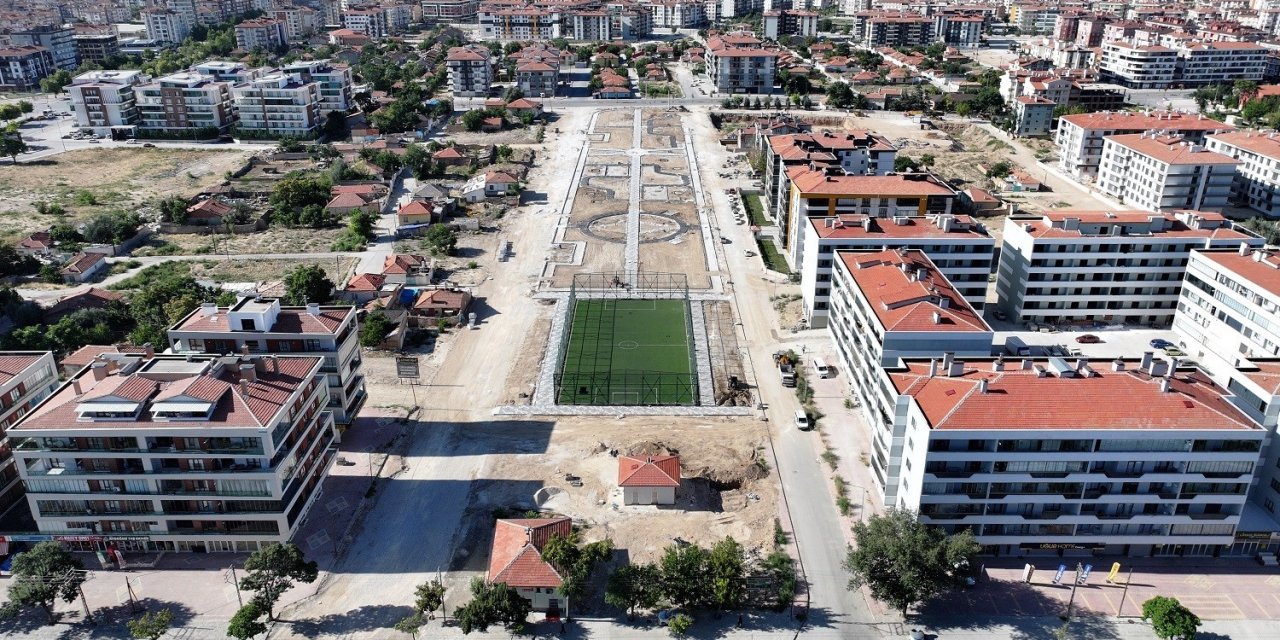 Karatay’da Çimenlik Mahallesi’ne Park Müjdesi