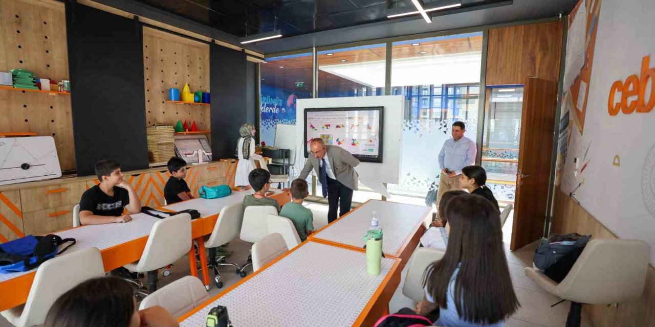 Başkan Kavuş’tan Meram Yaz Okulu’na Sürpriz Ziyaret