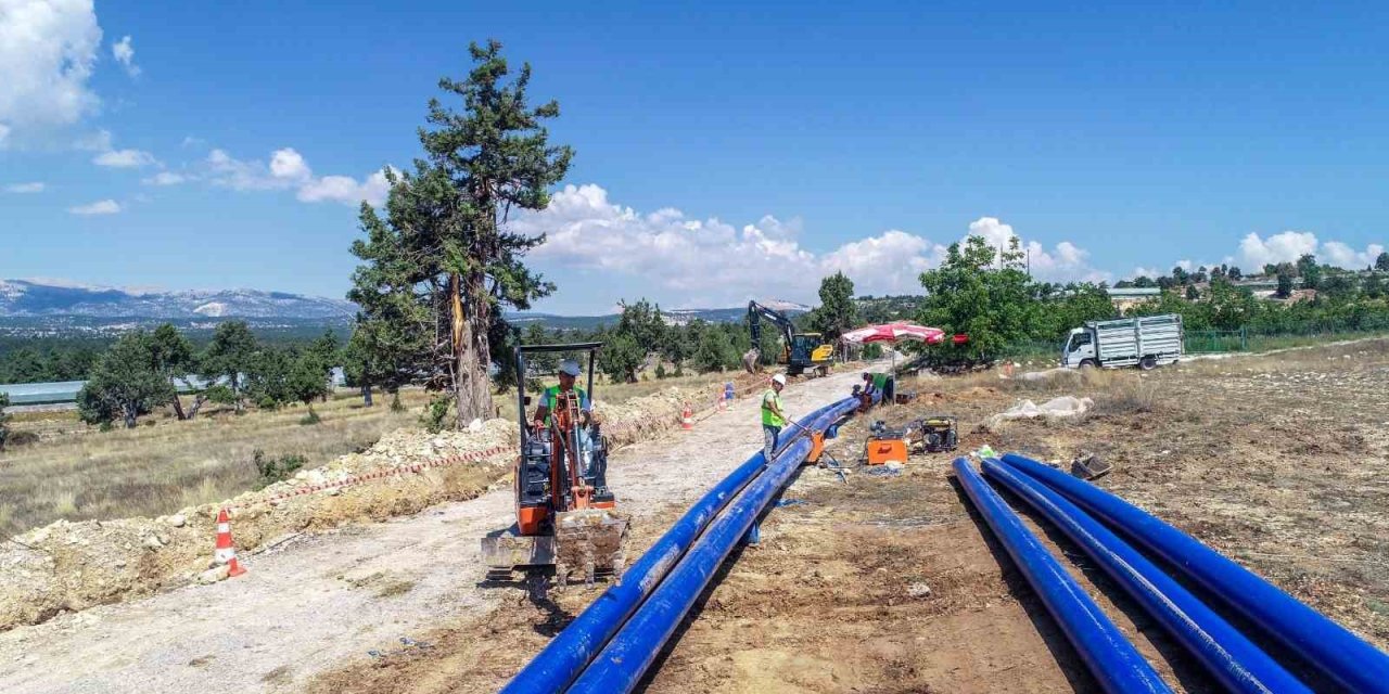 Meski, Erdemli’de İçme Suyu Çalışmalarını Sürdürüyor