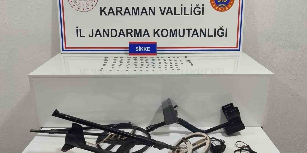 Karaman’da Uyuşturucu İle Tarihi Eserler Ele Geçirildi