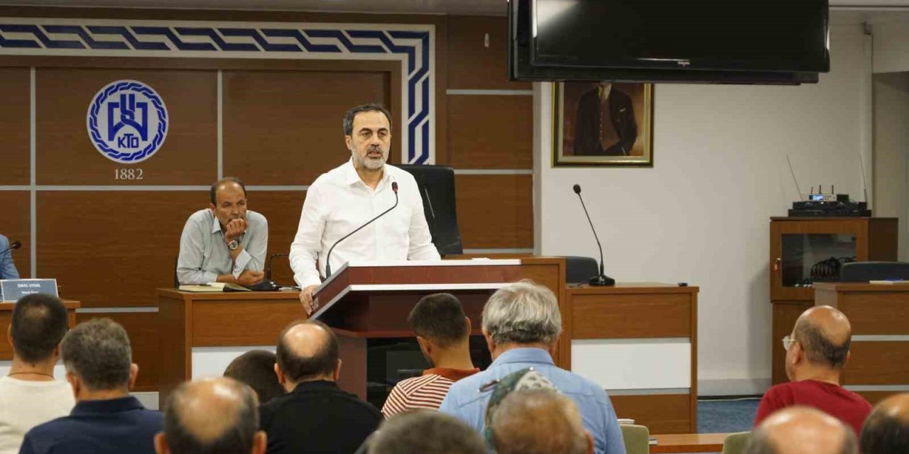 Selçuk Öztürk: "konya’nın Lojistik Avantajını Değerlendirme Gayretindeyiz"