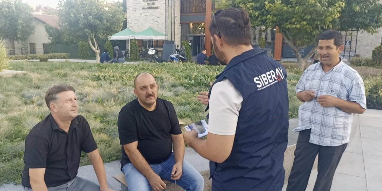 Niğde’de Siberay Kapsamında Bilgilendirme Yapıldı