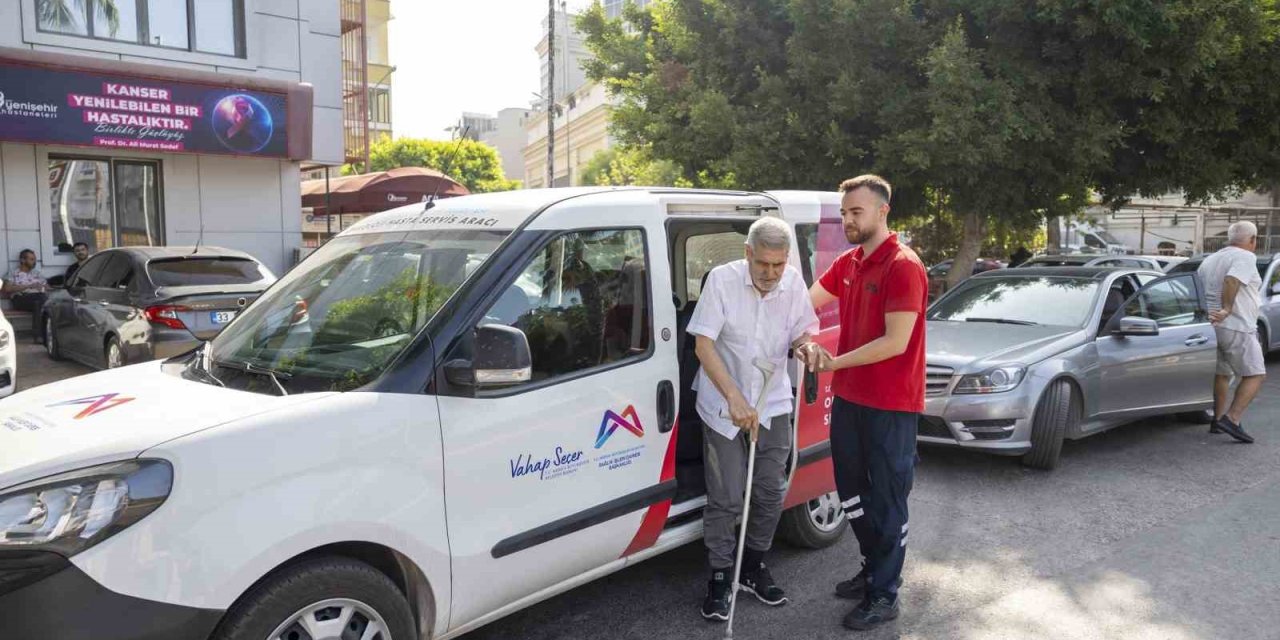 Mersin’de Onkoloji Hastalarına Ücretsiz Servis Hizmeti
