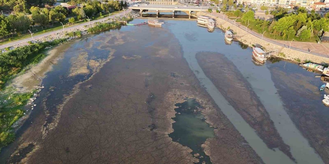 Beyşehir Gölü’nde Sular Çekildi, Yeni Adalar Ortaya Çıktı