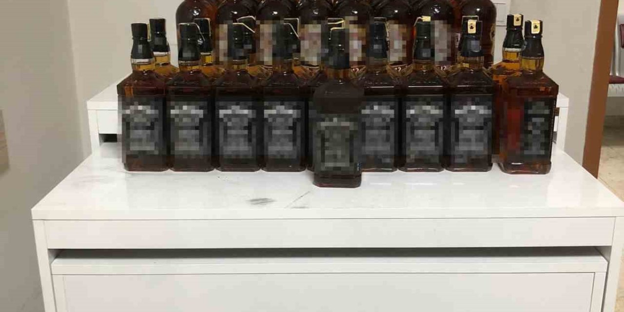 Akşehir’de Kaçak İçki Operasyonu