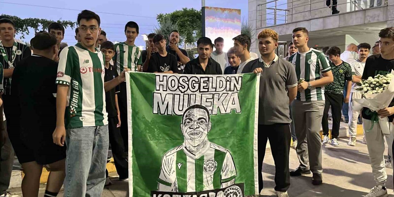 Konyaspor’un Yeni Transferi Jackson Muleka, Konya’ya Geldi