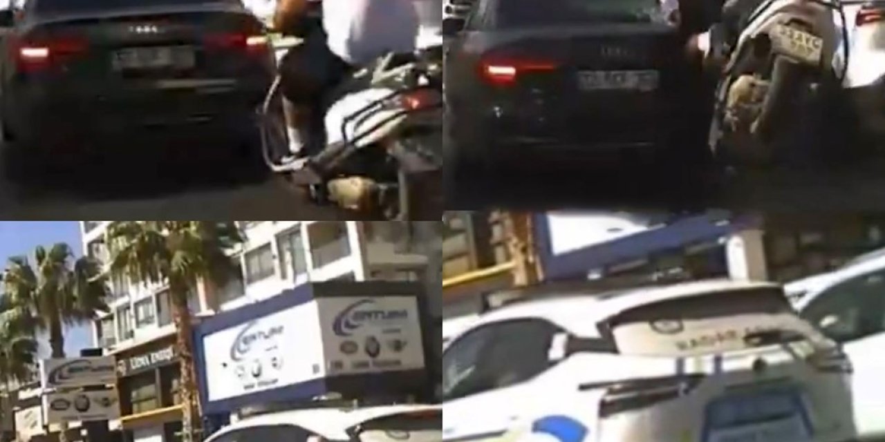 Motosiklet Kazaları Kamerada