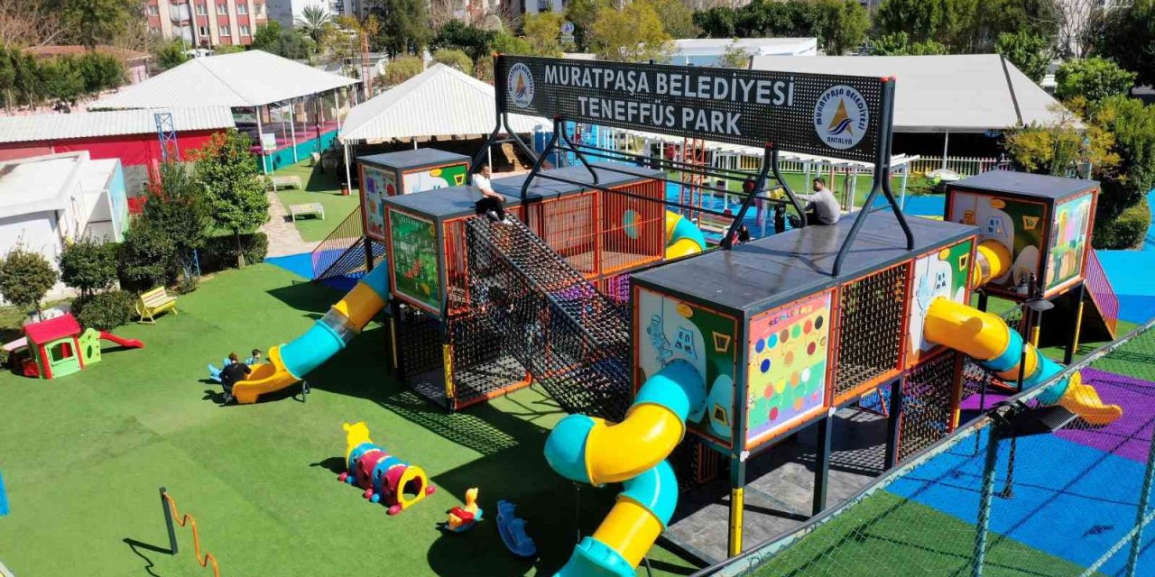 Yaz Tatilinde Eğlencenin Adresi Teneffüs Park Oldu