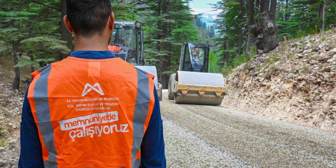 Mersin’de Yayla Yolu 50 Kilometreden 18 Kilometreye Düştü