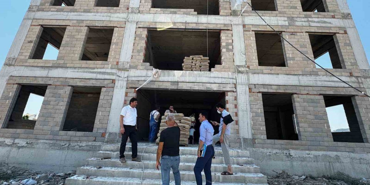 Manavgat’ta Yatılı Hafızlık Kız Kur’an Kursu’nun Kaba İnşaatı Tamamlandı