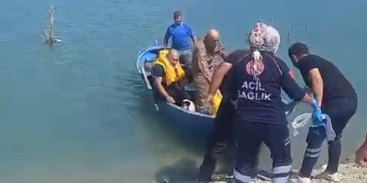 Barajdan Su Almaya Çalışan Eğitim Uçuşu Kalkamayarak Düştü