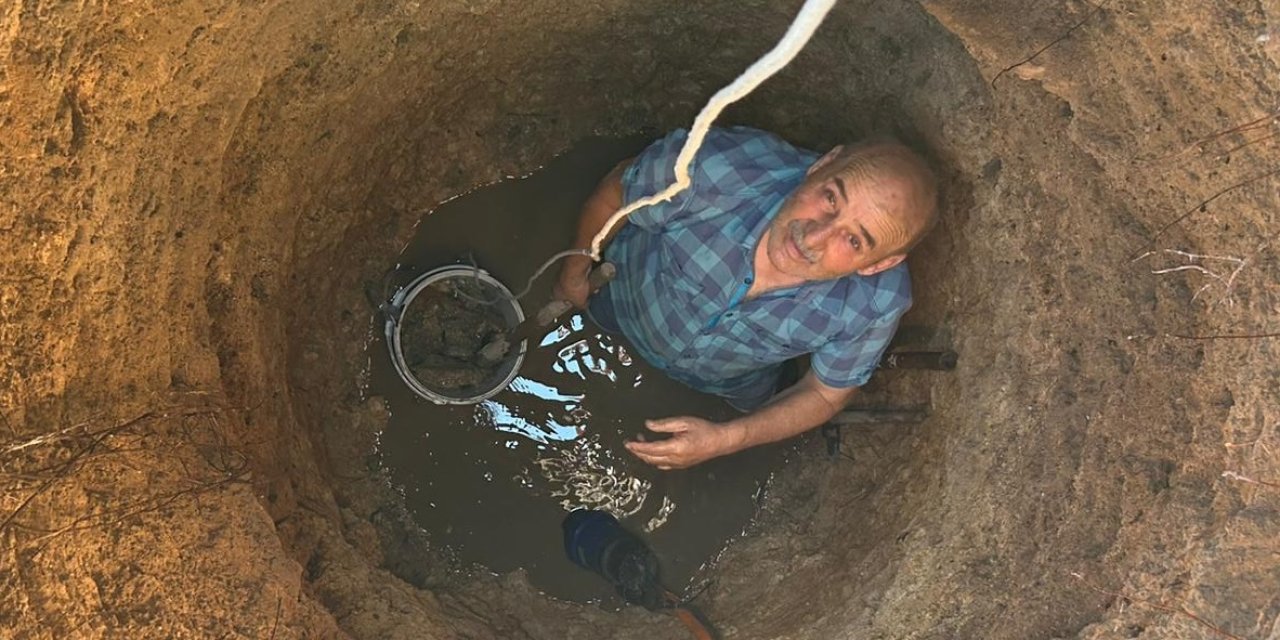 Konyalı Çiftçi: 80 Yıllık Kuyumuzda İlk Kez Su Bitti