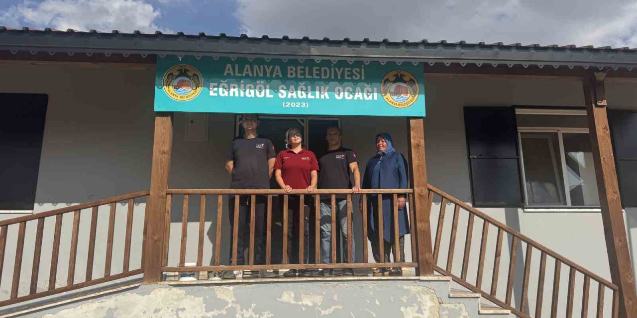 Antalya’nın 2 Bin 100 Metre Rakımındaki Sağlık Ocağı 5 Bin Kişiye Hizmet Veriyor