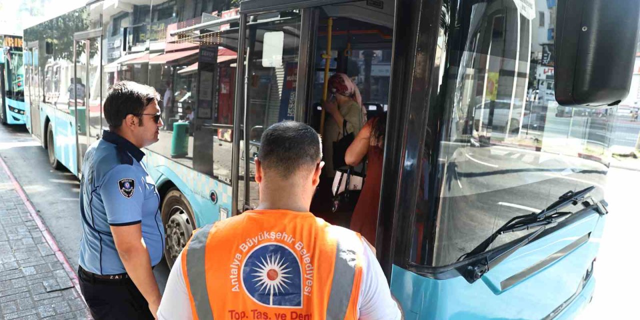 Halk Otobüslerinde Klima Denetimi Sürüyor