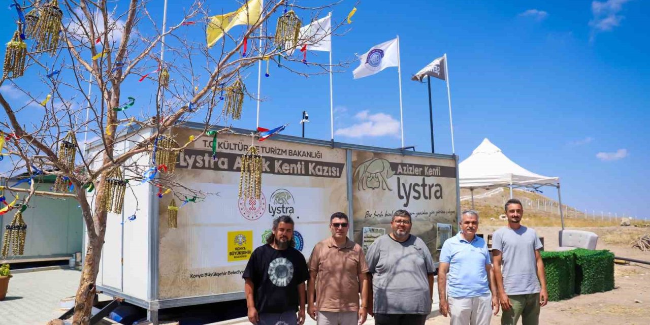 Neü Rektör Yardımcıları Lystra Antik Kenti’nde İncelemelerde Bulundu