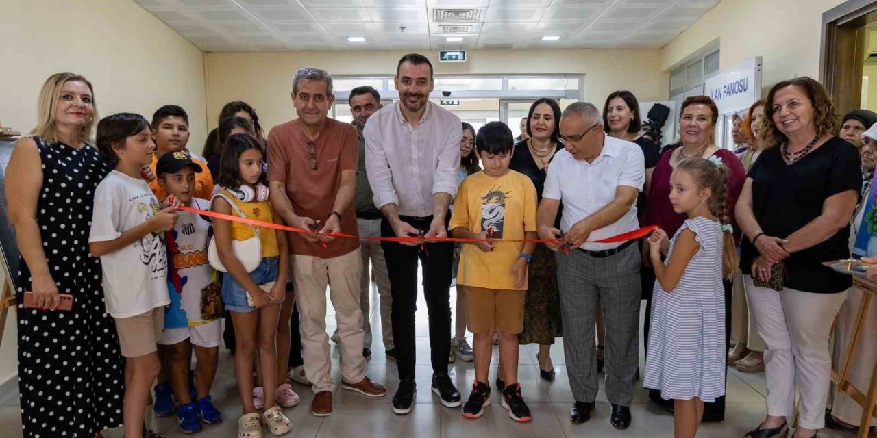 Manavgat’ta Yaz Dönemi Çocuk Etkinlikleri Sergisi Beğeni Topladı
